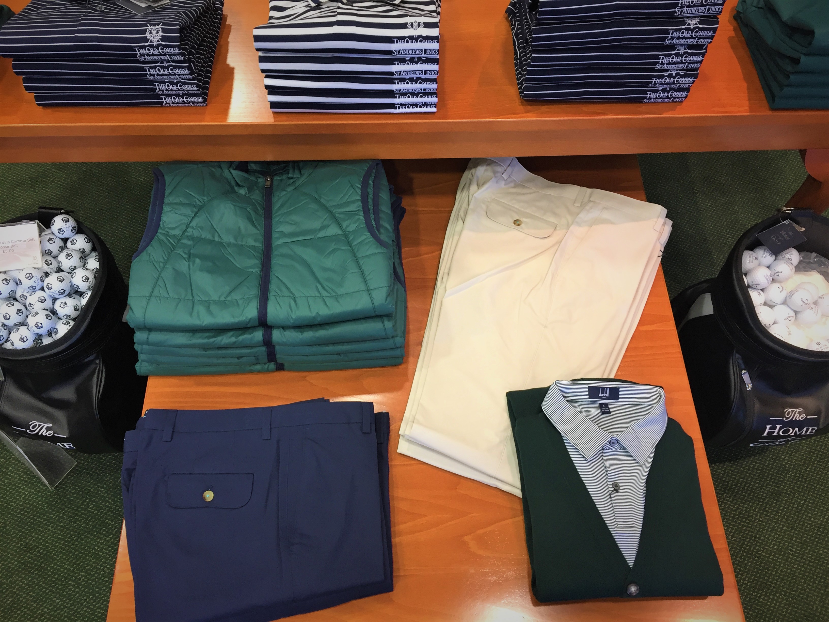 dunhill golf clothing